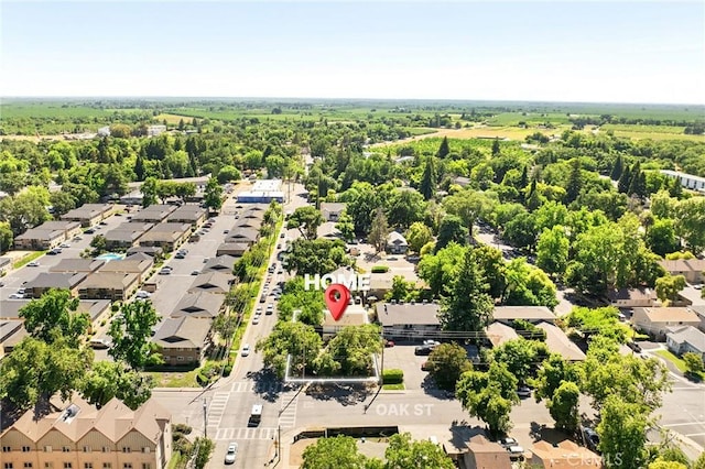 1204 W 5th St, Chico, CA 95928 - aerial perspective of suburban area
