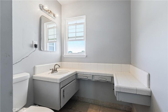 1126 W W Ave H6, Lancaster, CA 93534 - bathroom featuring vanity and tile patterned floors