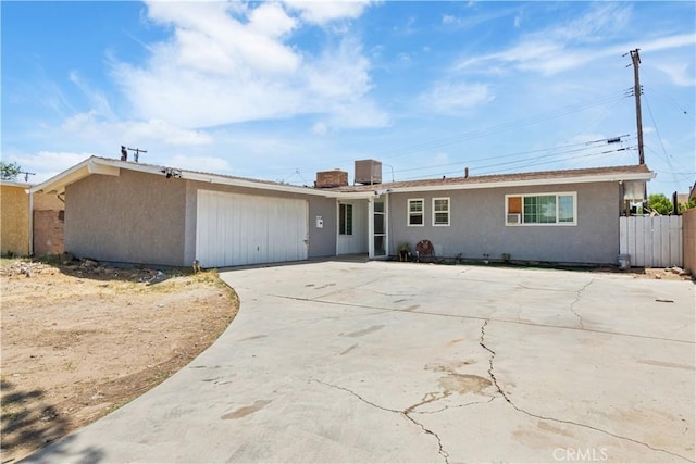 1126 W W Ave H6, Lancaster, CA 93534 - ranch-style house with stucco siding and concrete driveway