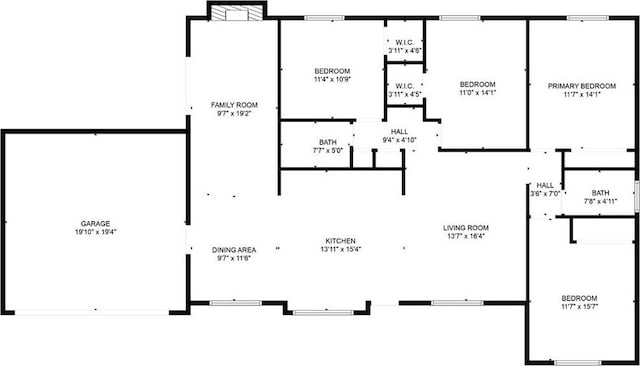 1151 Grand Ave, Colton, CA 92324 - view of floor plan / room layout