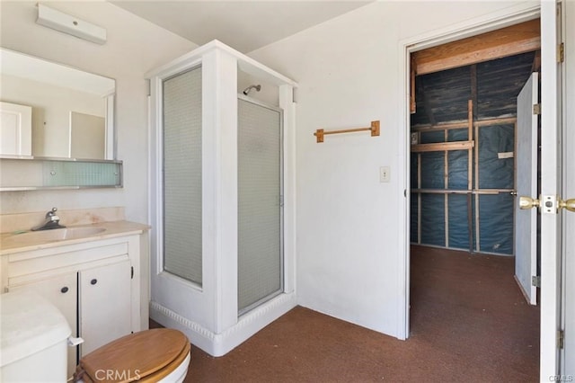 42269 Whittier Ave, Hemet, CA 92544 - full bath with a shower stall and vanity