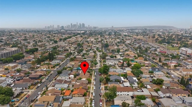 3510 E 2nd St, Los Angeles, CA 90063 - aerial view of property's location featuring nearby urban area