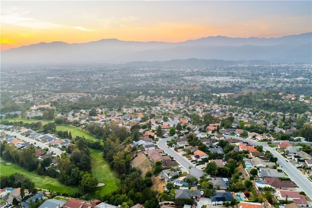 1601 Calle De Armonia, San Dimas, CA 91773 - aerial view of property's location featuring mountains