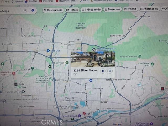 3264 Silver Maple Dr, Yorba Linda, CA 92886 - map / location
