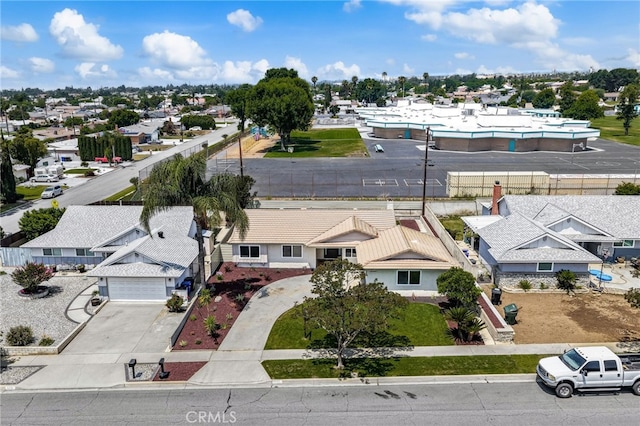 6880 Topaz St, Rancho Cucamonga, CA 91701 - aerial perspective of suburban area