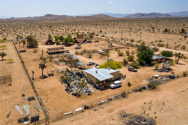 1676 Avalon Ave, Yucca Valley, CA 92284 - overview of rural landscape featuring a desert landscape and mountains