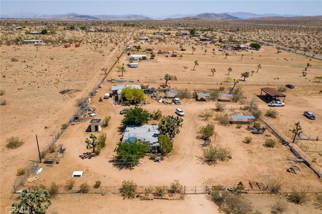 1676 Avalon Ave, Yucca Valley, CA 92284 - view of rural area featuring a desert landscape and a mountainous background