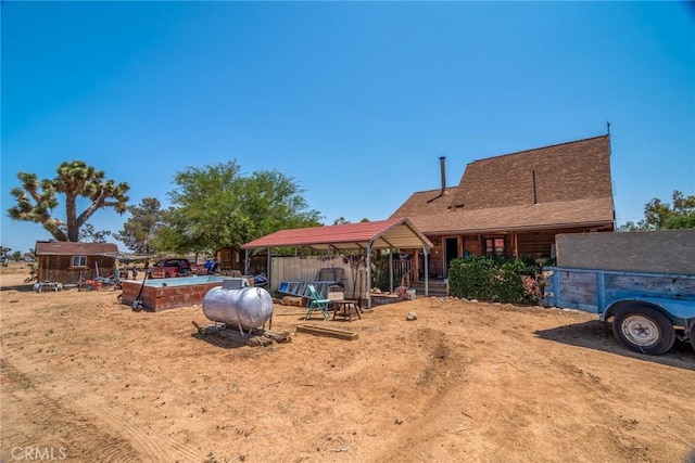 1676 Avalon Ave, Yucca Valley, CA 92284 - view of yard