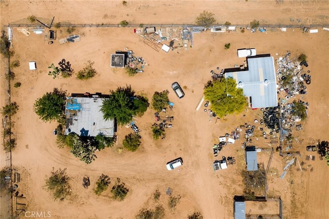 1676 Avalon Ave, Yucca Valley, CA 92284 - drone / aerial view of a desert landscape