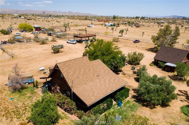1676 Avalon Ave, Yucca Valley, CA 92284 - overview of rural landscape featuring a desert landscape and a mountain backdrop