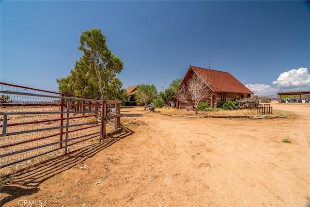 1676 Avalon Ave, Yucca Valley, CA 92284 - view of yard