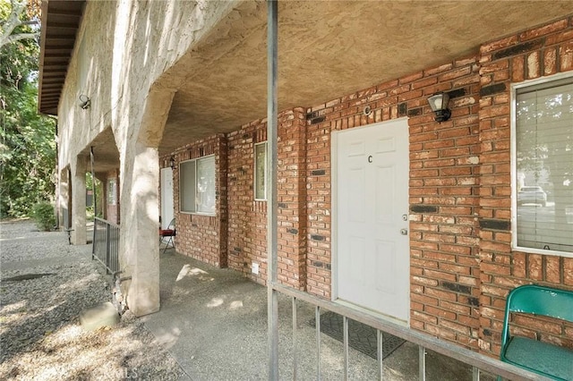 403 Maple St, Chico, CA 95928 - view of exterior entry featuring brick siding