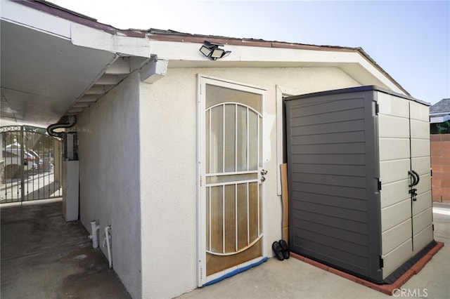 13672 Monroe St, Westminster, CA 92683 - view of outdoor structure featuring a gate