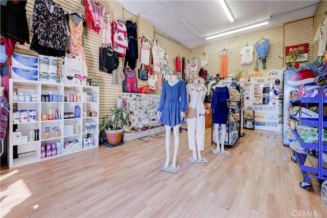 1262 Fedora St, Los Angeles, CA 90006 - miscellaneous room featuring wood finished floors