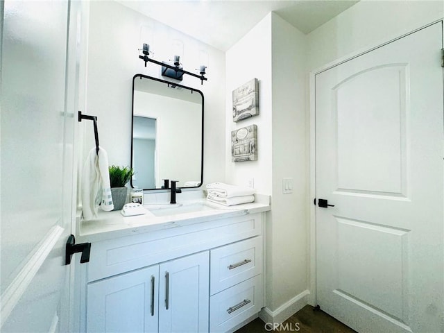 32942 Paseo Del Lucero, San Juan Capistrano, CA 92675 - bathroom with vanity and baseboards