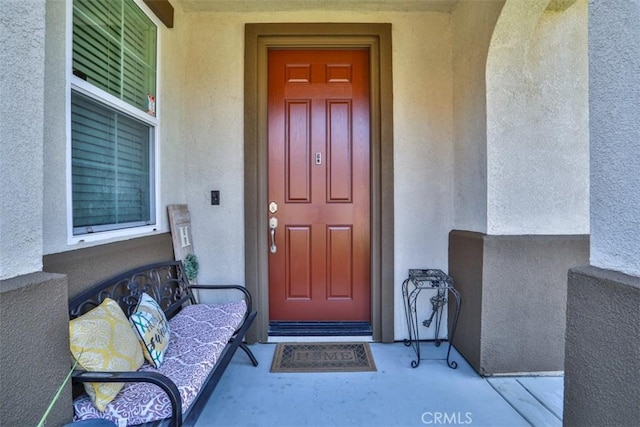 6886 Cache Way, Jurupa Valley, CA 91752 - view of exterior entry featuring stucco siding