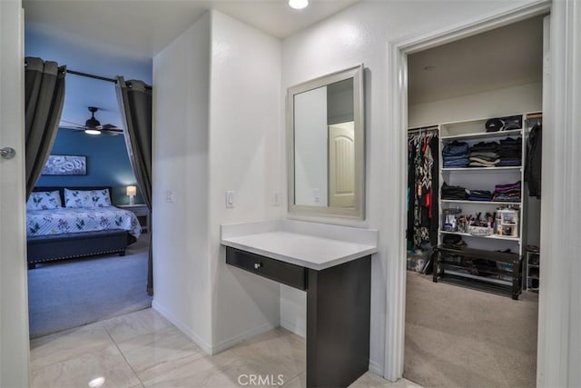 6886 Cache Way, Jurupa Valley, CA 91752 - ensuite bathroom with a spacious closet and marble finish floors
