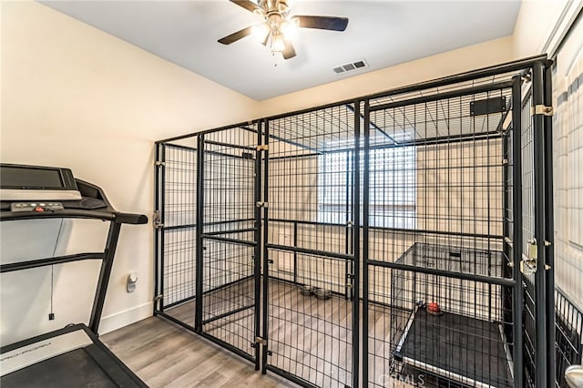22375 Fairmead Cir, Chowchilla, CA 93610 - storage area with ceiling fan