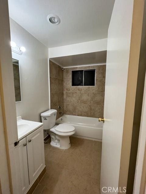 1600 Picadilly Way, Fullerton, CA 92833 - full bath featuring vanity, toilet, and bathtub / shower combination