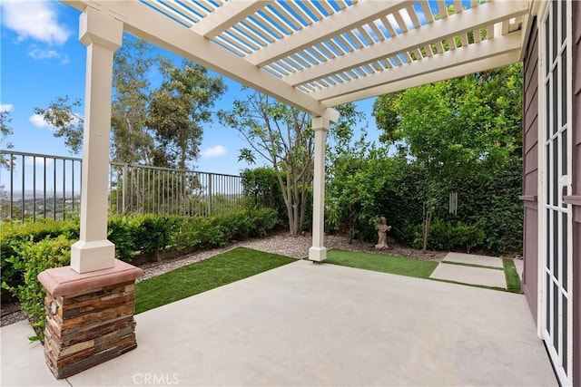 37 Craftsbury Pl, Ladera Ranch, CA 92694 - fenced backyard with a pergola and a patio area
