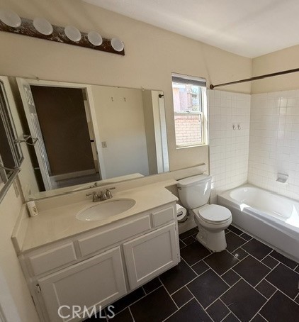 27745 Desert Pl, Castaic, CA 91384 - full bath with vanity and shower / bathtub combination