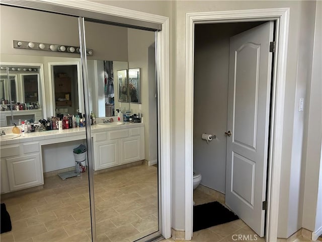 5825 Sky Lakes Ave, Bakersfield, CA 93313 - full bath with vanity and toilet