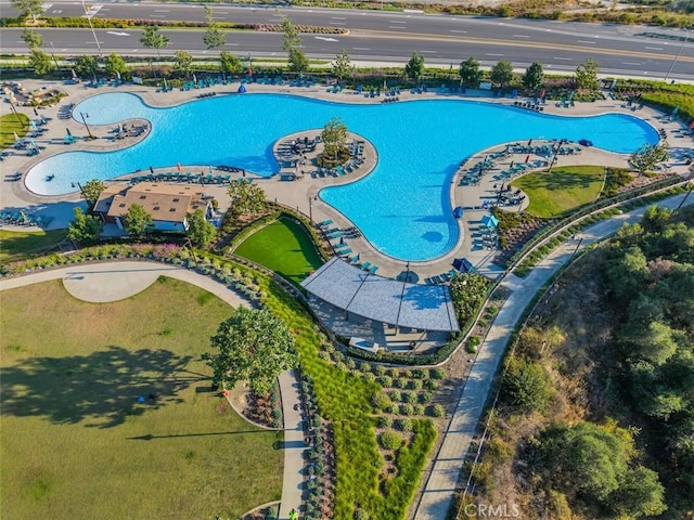 332 Gelding Way, Rancho Mission Viejo, CA 92694 - aerial view of a pool