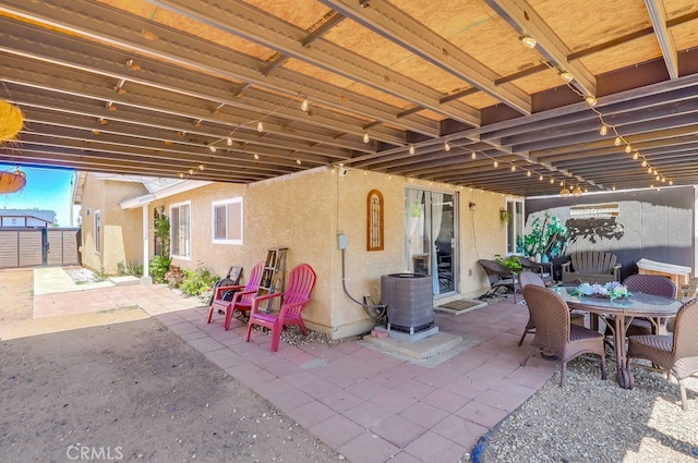 2846 Nandina Dr, Palmdale, CA 93550 - view of patio featuring outdoor dining space