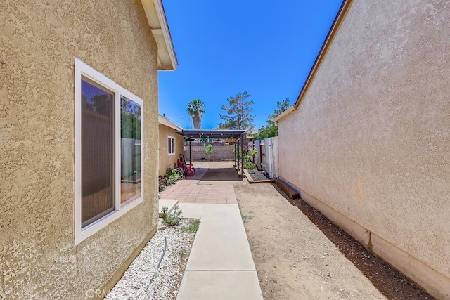 2846 Nandina Dr, Palmdale, CA 93550 - fenced backyard featuring a patio
