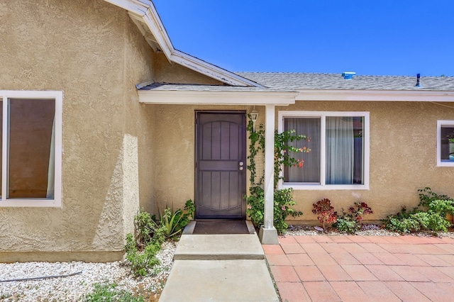 2846 Nandina Dr, Palmdale, CA 93550 - view of exterior entry with stucco siding