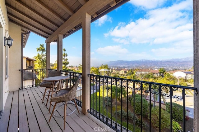 19599 Highland Terrace Dr, Walnut, CA 91789 - balcony featuring a mountain view