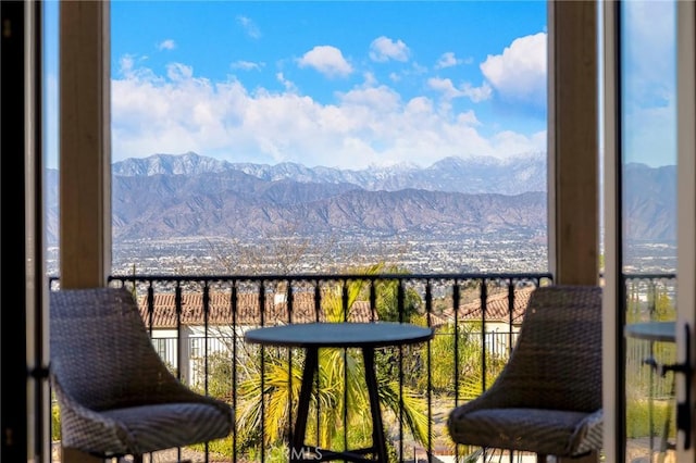 19599 Highland Terrace Dr, Walnut, CA 91789 - balcony with a mountain view