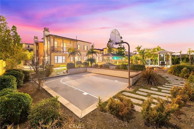 19599 Highland Terrace Dr, Walnut, CA 91789 - view of basketball court featuring basketball court