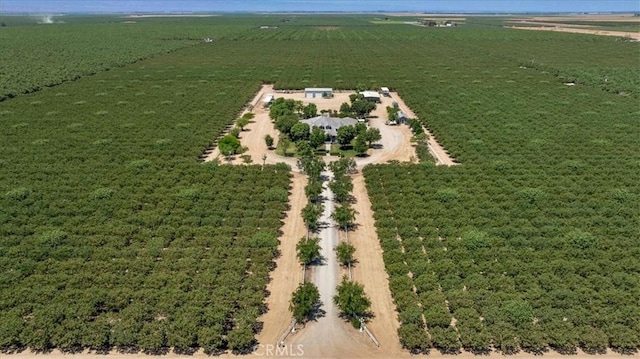 8401 Mayer Ave, Bakersfield, CA 93314 - aerial view of sparsely populated area with rows of crops
