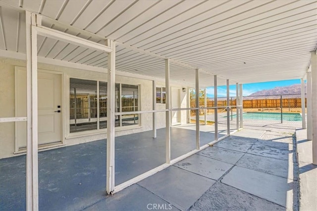 73461 El Paseo Dr Unit 29, Palms, CA 92277 - fenced backyard featuring a patio area