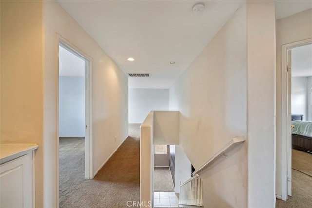 13324 Morningside St, Hesperia, CA 92344 - stairs featuring carpet and recessed lighting