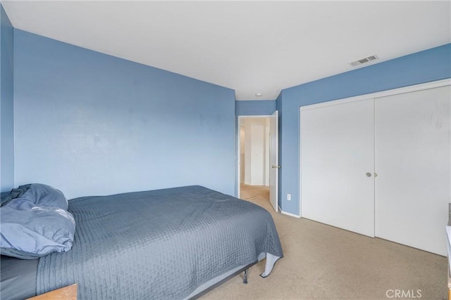 13324 Morningside St, Hesperia, CA 92344 - bedroom with light carpet and a closet