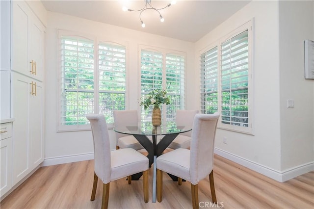 2115 Via Viejo, San Clemente, CA 92673 - dining space featuring light wood finished floors and plenty of natural light
