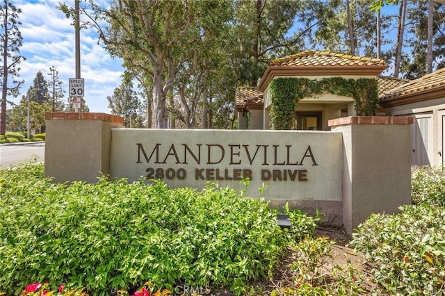 2800 Keller Dr Unit 282, Tustin, CA 92782 - view of community sign