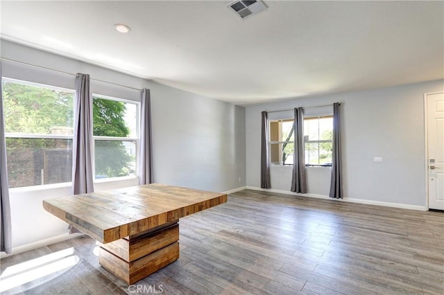 19068 Sunflower Pl, Riverside, CA 92508 - unfurnished dining area with wood finished floors and recessed lighting