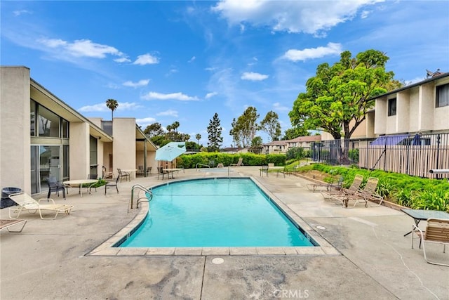 2300 S Hacienda Blvd Unit D8, Hacienda Heights, CA 91745 - community pool featuring a patio area