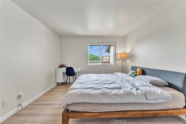 2300 S Hacienda Blvd Unit D8, Hacienda Heights, CA 91745 - bedroom with light wood-style floors and baseboards