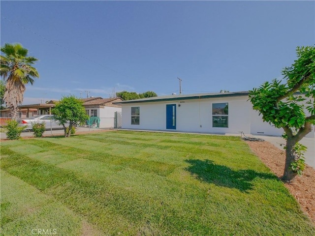 24931 Vine St, San Bernardino, CA 92410 - back of house with stucco siding
