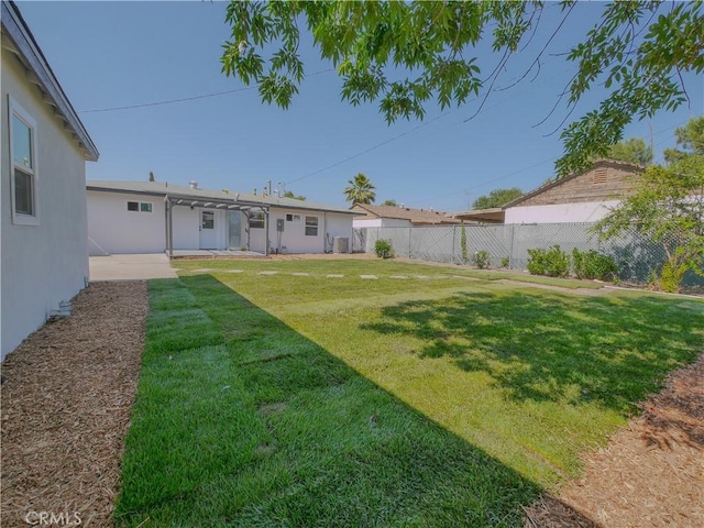 24931 Vine St, San Bernardino, CA 92410 - view of yard featuring a patio