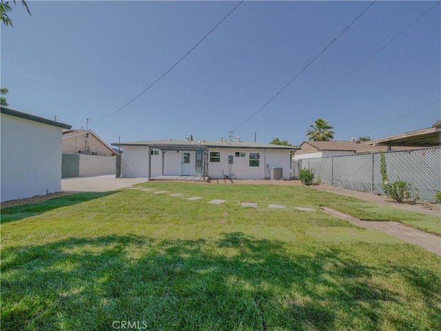 24931 Vine St, San Bernardino, CA 92410 - back of property featuring a patio area