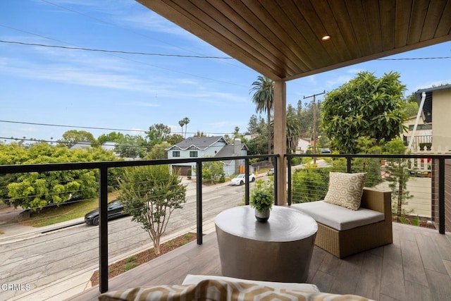 845 Rollin St, South Pasadena, CA 91030 - view of wooden terrace