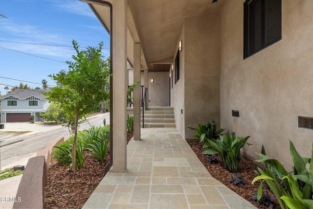 845 Rollin St, South Pasadena, CA 91030 - entrance to property with stucco siding
