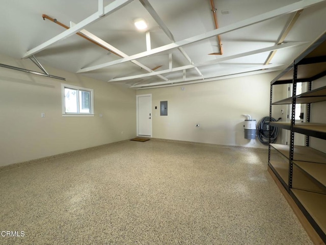 845 Rollin St, South Pasadena, CA 91030 - garage featuring electric panel and a central vacuum unit
