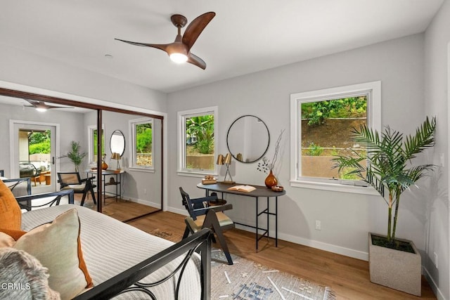 845 Rollin St, South Pasadena, CA 91030 - bedroom with multiple windows and light wood-style floors