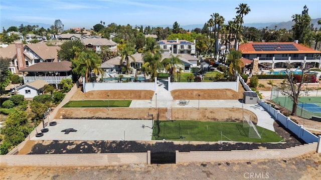 1042 Coronet Dr, Riverside, CA 92506 - aerial perspective of suburban area